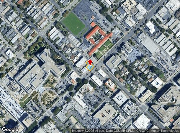  2307 Santa Monica Blvd, Santa Monica, CA Parcel Map