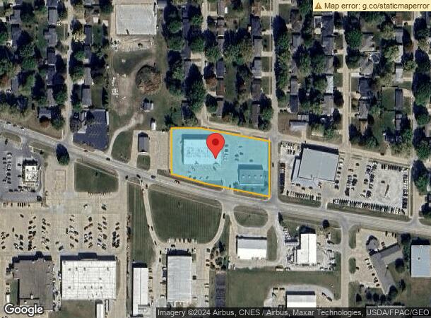  502 E Oskaloosa St, Pella, IA Parcel Map