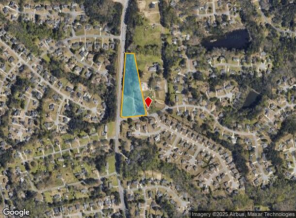  2103 Cain Cir, Dacula, GA Parcel Map