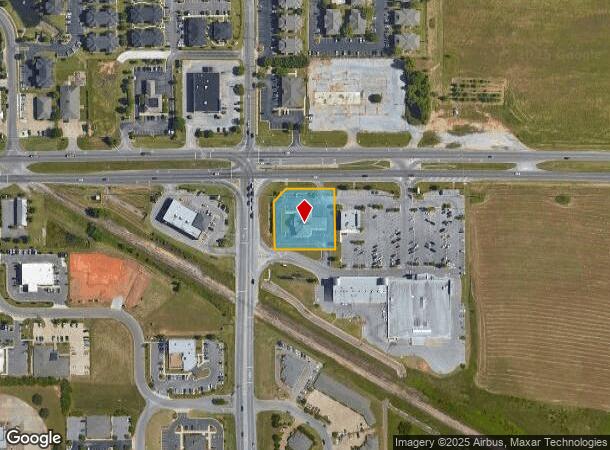7010 Atlanta Hwy, Montgomery, AL Parcel Map