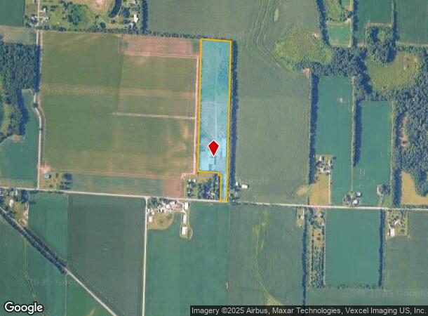  1733 E Division Rd, La Porte, IN Parcel Map