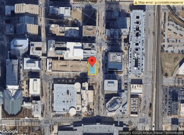  101 N Broadway Ave, Oklahoma City, OK Parcel Map