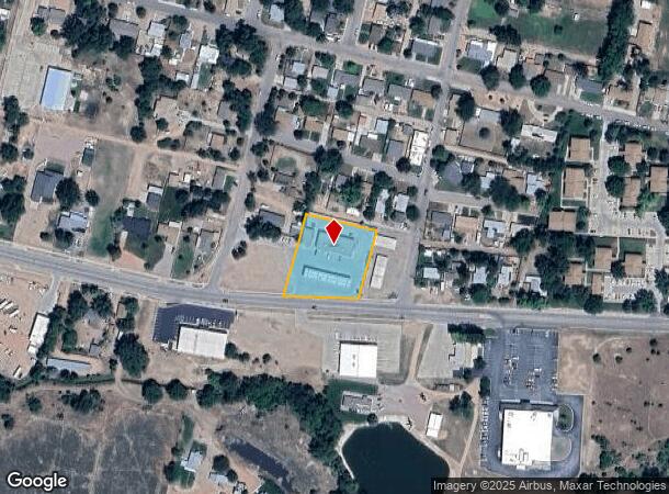  921 E Main St, Florence, CO Parcel Map