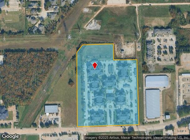 1700 Rollingbrook Dr, Baytown, TX Parcel Map