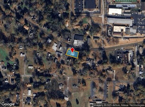 619 W College St, Bowdon, GA Parcel Map