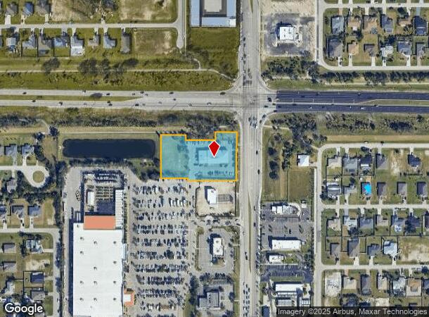 2502 Skyline Blvd, Cape Coral, FL Parcel Map