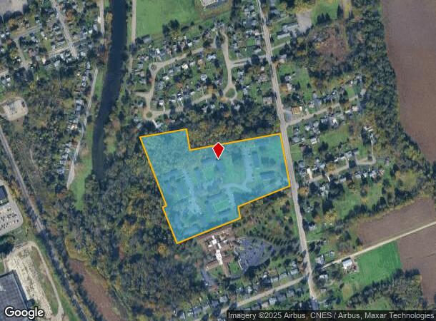 1198 Maple Ave, Elmira, NY Parcel Map