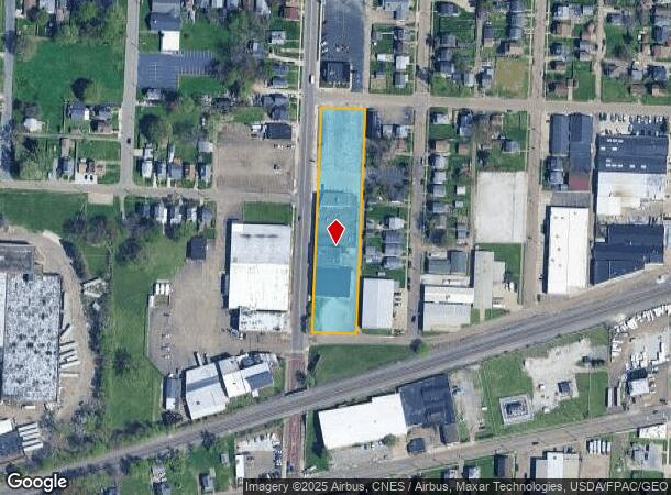 1308 Harrison Ave Sw, Canton, OH Parcel Map