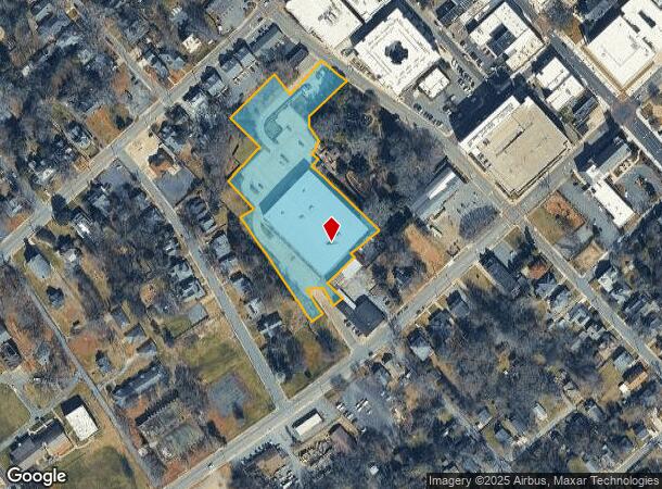  24 Spring St Sw, Concord, NC Parcel Map