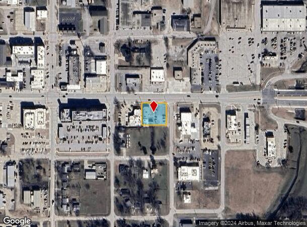  202 S Cedar St, Owasso, OK Parcel Map