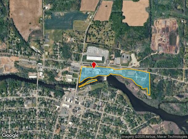 320 N Farmer St, Otsego, MI Parcel Map