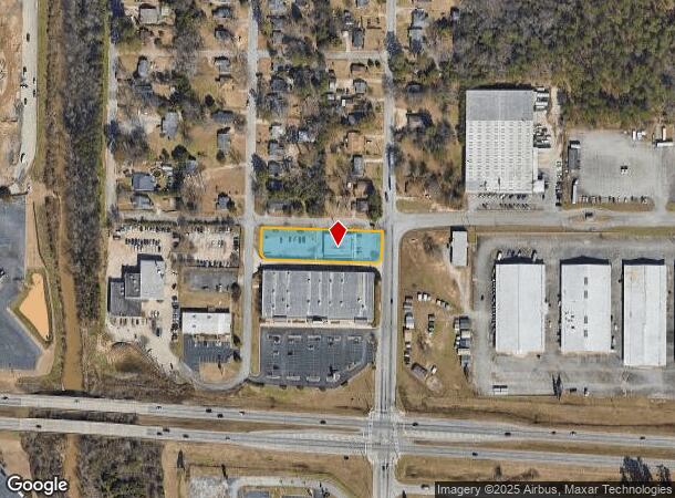  2029 Oglesby Pl, Macon, GA Parcel Map