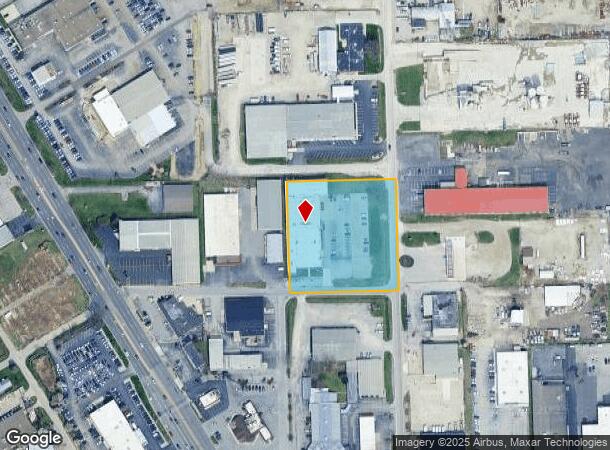 424 Merkler St, Fort Wayne, IN Parcel Map