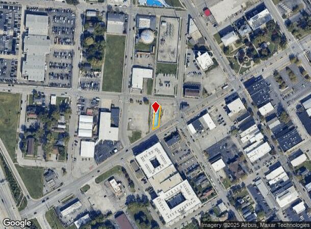  208 W Court Ave, Jeffersonville, IN Parcel Map