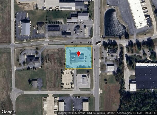  1789 E Melrose Ave, Findlay, OH Parcel Map