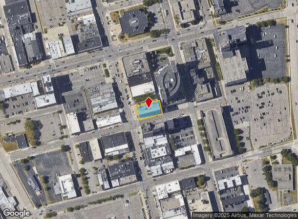 30 N Saginaw St, Pontiac, MI Parcel Map