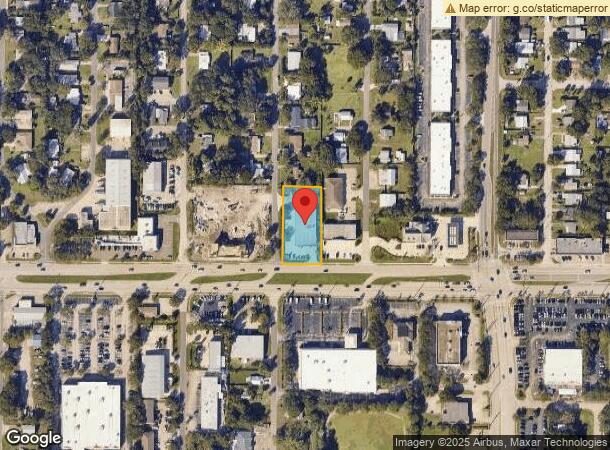  1124 W New Haven Ave, Melbourne, FL Parcel Map