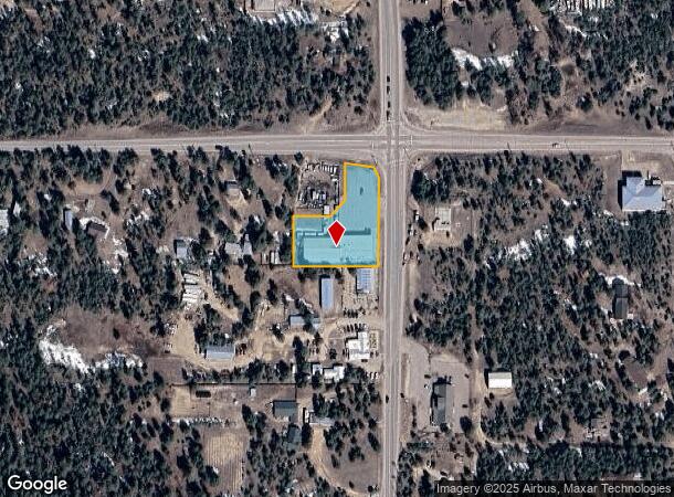 11480 Black Forest Rd, Colorado Springs, CO Parcel Map