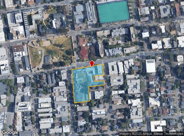 2511 Hillegass Ave, Berkeley, CA Parcel Map