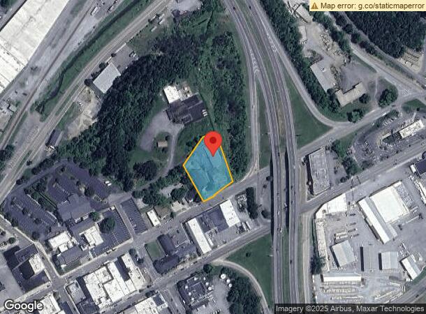  223 E Market St, Johnson City, TN Parcel Map