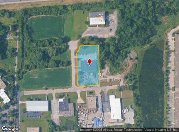 2055 Comprehensive Dr, Aurora, IL Parcel Map