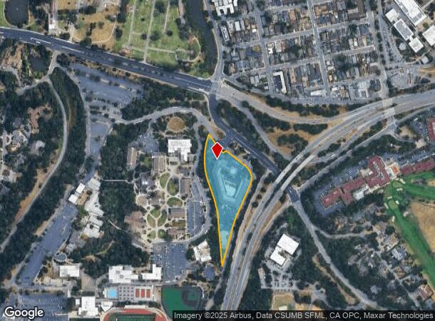 1000 Aguajito Rd, Monterey, CA Parcel Map
