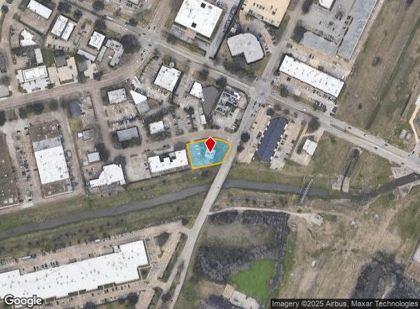 17300 Mercury Dr, Houston, TX Parcel Map