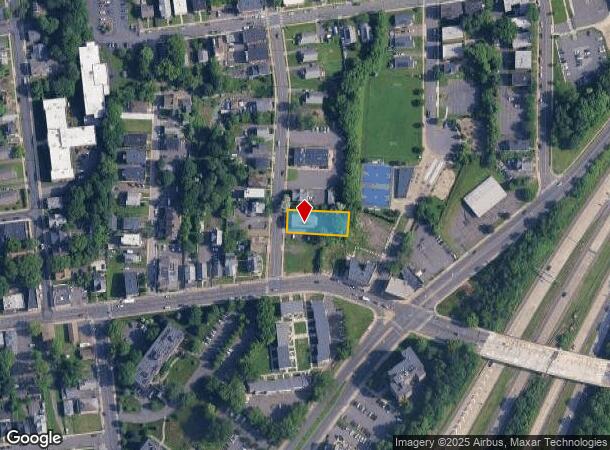  17 Oak St, New Britain, CT Parcel Map