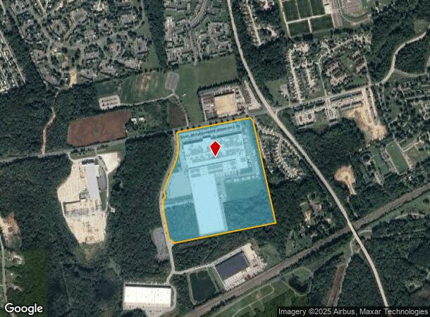 1701 Trimble Rd, Edgewood, MD Parcel Map
