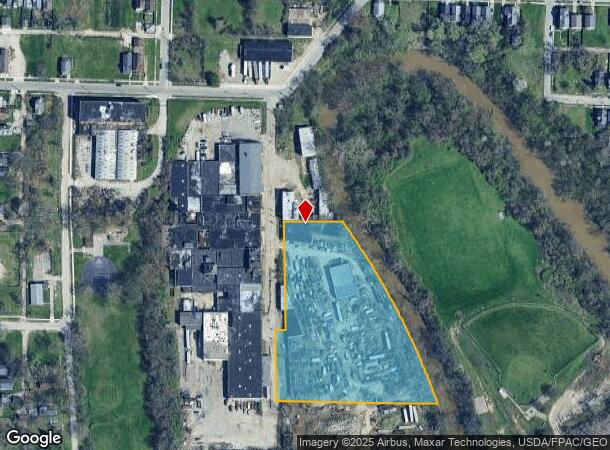  39 Blucher St, Toledo, OH Parcel Map