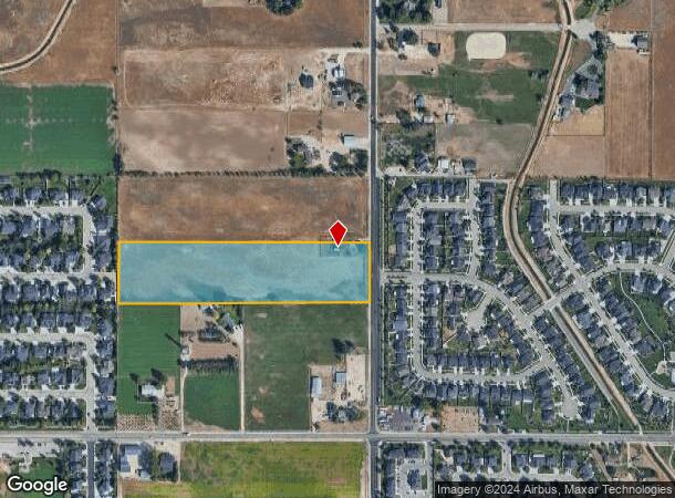  9285 S Linder Rd, Kuna, ID Parcel Map