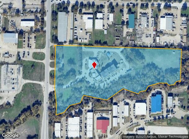  1514 N Mcdonald St, Mckinney, TX Parcel Map