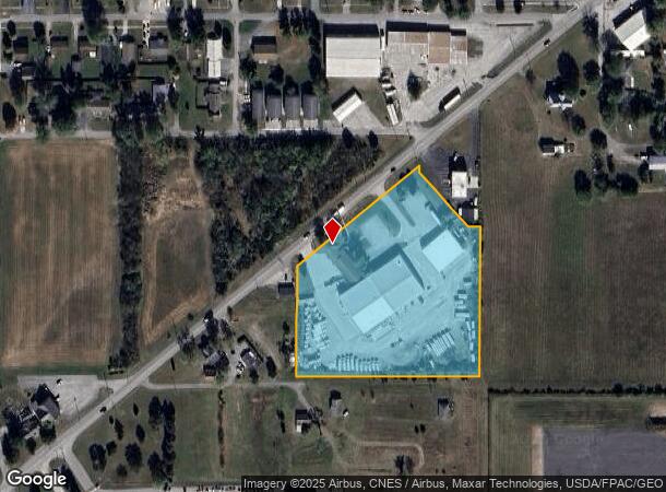  1525 Lima Ave, Findlay, OH Parcel Map