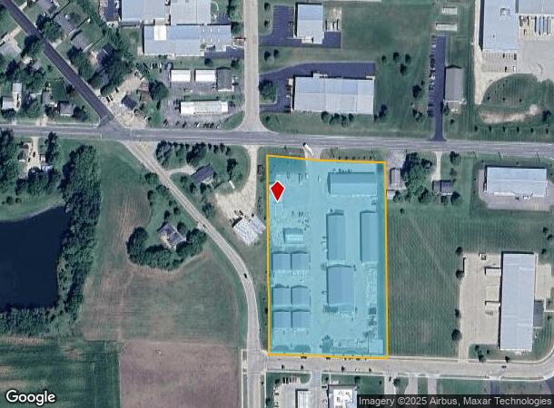 1115 E High St, Milton, WI Parcel Map