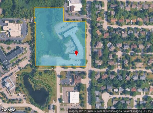  201 S Buesching Rd, Lake Zurich, IL Parcel Map