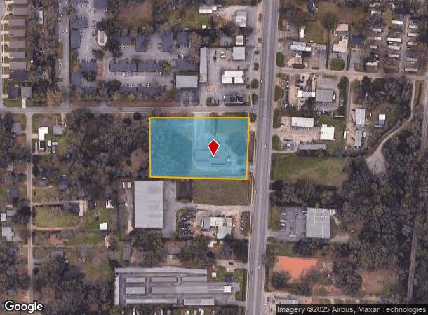  421 Saraland Blvd N, Saraland, AL Parcel Map