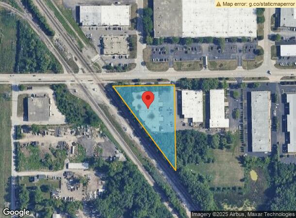  870 W Hawthorne Ln, West Chicago, IL Parcel Map