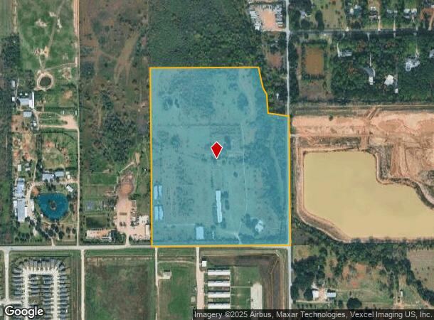 25150 Beckendorff Rd, Katy, TX Parcel Map