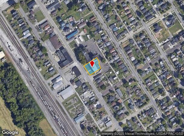 1603 S 3Rd St, Ironton, OH Parcel Map