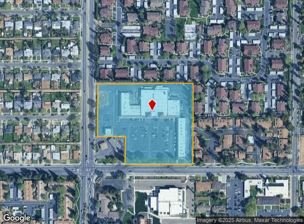  1285 S Chestnut Ave, Fresno, CA Parcel Map