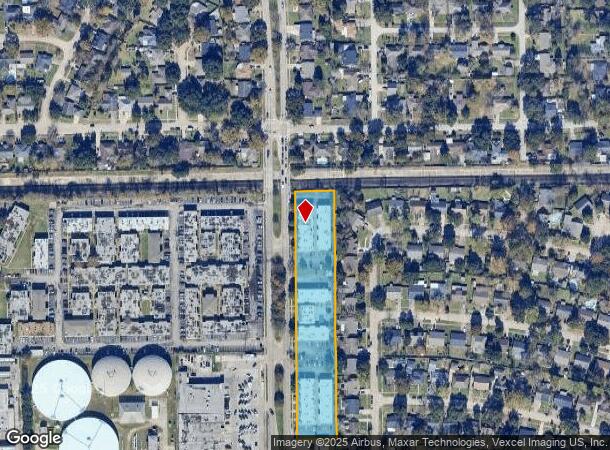  3402 Blalock Rd, Houston, TX Parcel Map