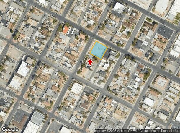  605 S 8Th St, Las Vegas, NV Parcel Map