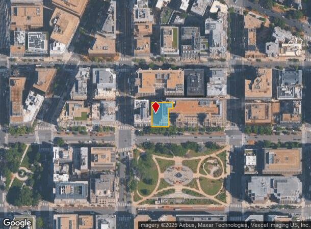  1315 K St Nw, Washington, DC Parcel Map