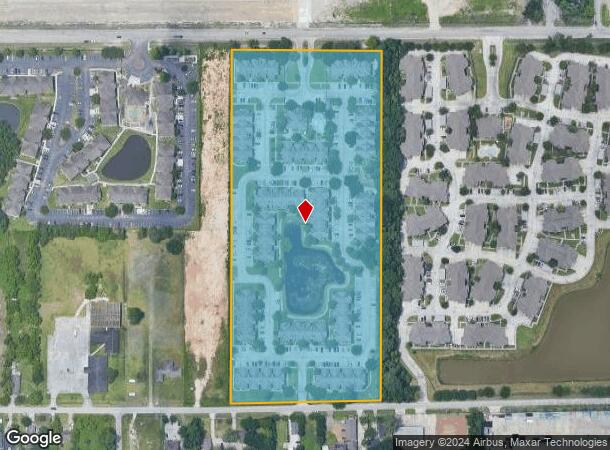  6060 Greens Rd, Humble, TX Parcel Map