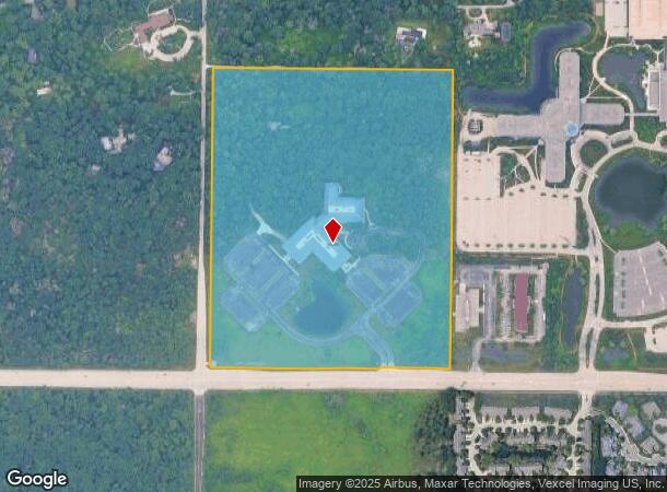  2700 Lake Cook Rd, Riverwoods, IL Parcel Map