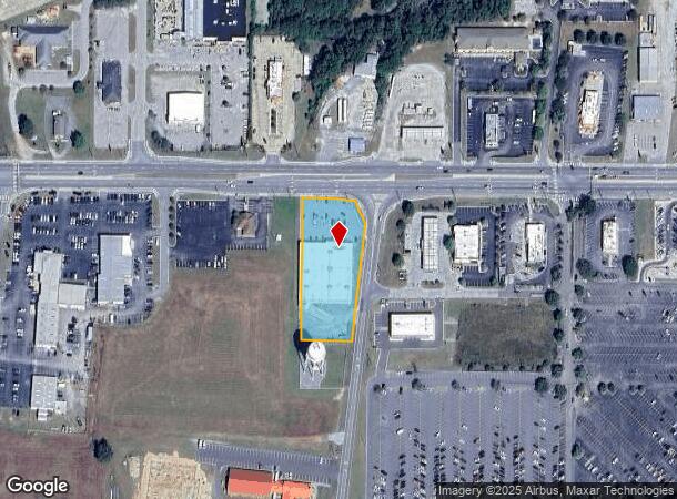  1501 Sunset Ave, Clinton, NC Parcel Map