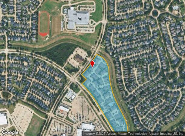  21500 Cypresswood Dr, Cypress, TX Parcel Map