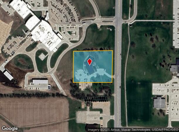3809 S Center St, Marshalltown, IA Parcel Map