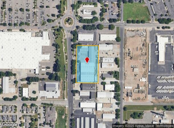  1246 Denver Ave, Loveland, CO Parcel Map