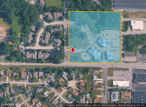  2209 Main St, Highland, IN Parcel Map